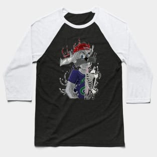 Mad Rabbit in drip style Baseball T-Shirt